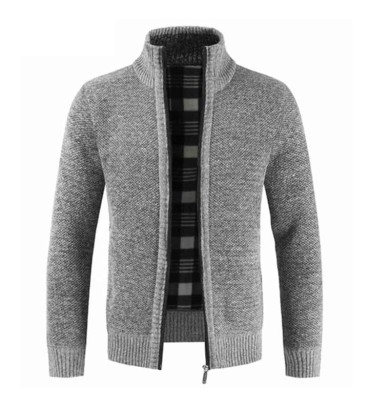 Collar Zipper Jacket...