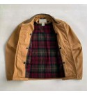 Worker Jackets Winter Fleece Lined Jacket Carpenter Chore Work Jacket Men