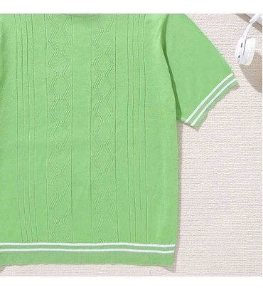 New Short Sleeve Men...