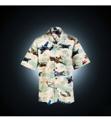 Men Airplane Camp Sh...